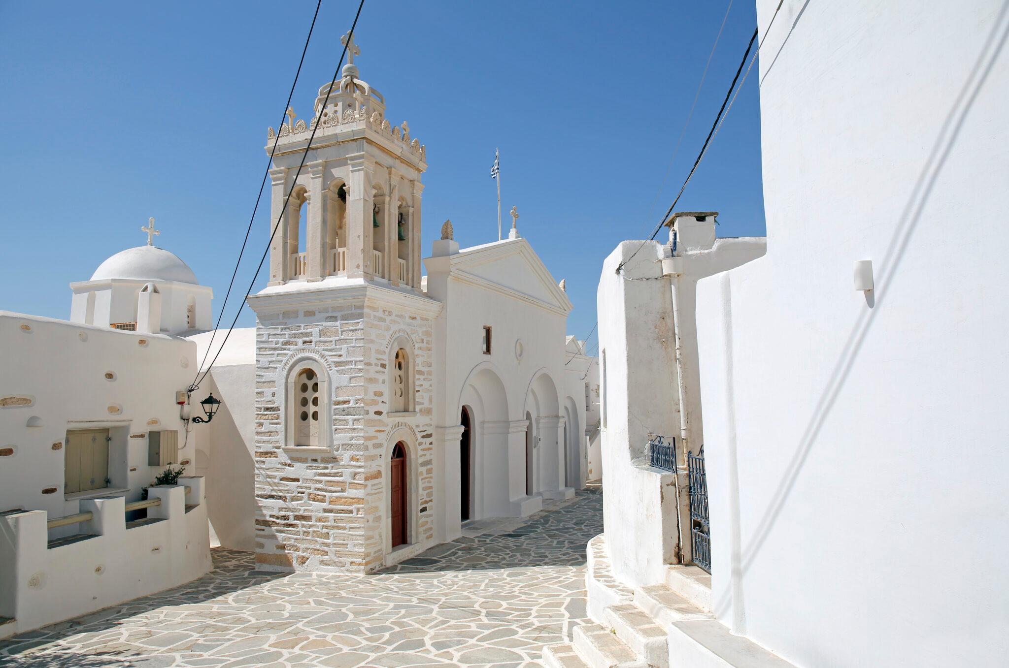 Marpissa village Paros by car